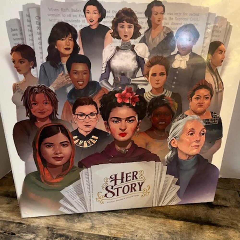 Her Story Board Game Iconic Women of History New Sealed
